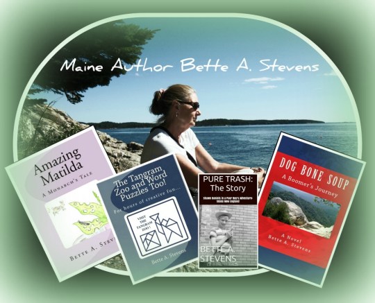 Bette & 4 Books 2014 Green Vignette