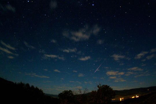 Photo Credit: Perseid Meteor Shower NASA 2010
