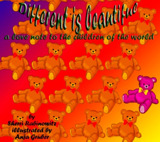 Sherri's new book for young children teach children that love is the way and that it is their differences that make them special.