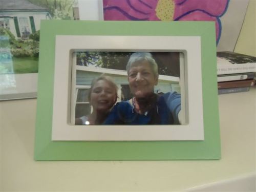 Blog Photo - Artist Sandra and Student