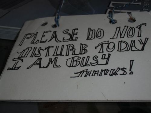 Blog Photo - Artist Sandra's Sign