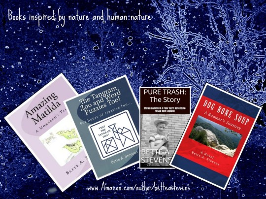 Inspired by nature & human nature bas books