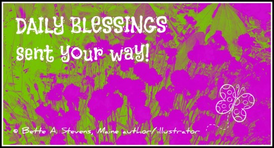 DAILY BLESSINGS butterfly BAS