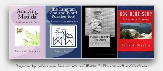 4 Book Inspired by Nature &...Collage bas 2015