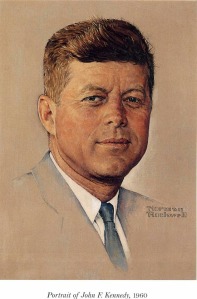 JFK by Norman Rockwell