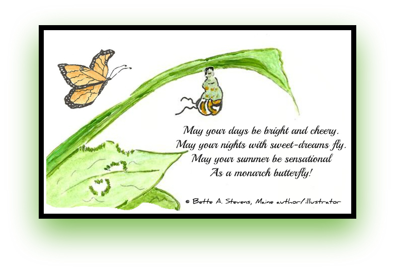 Illustrations for Sensational Summer are from Bette's award-winning children's picure book, AMAZING MATILDA.