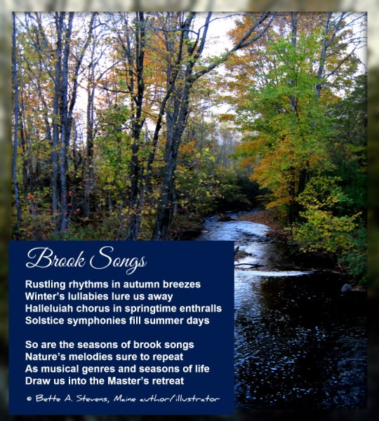 BROOK SONGS poem by bas